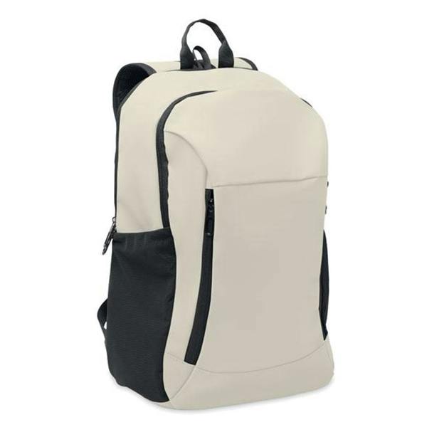 MidOcean Korovin PU Soft Laptop Backpack - Off White - 