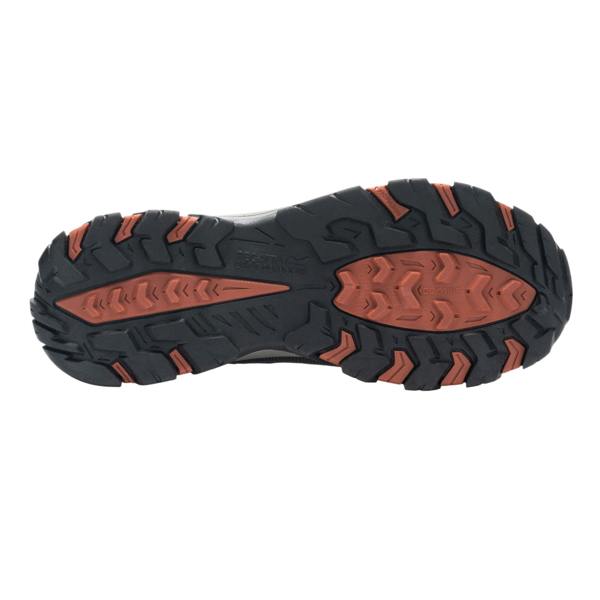 Regatta Mens Holcombe III Walking Boots - Dark Storm/Brick - 