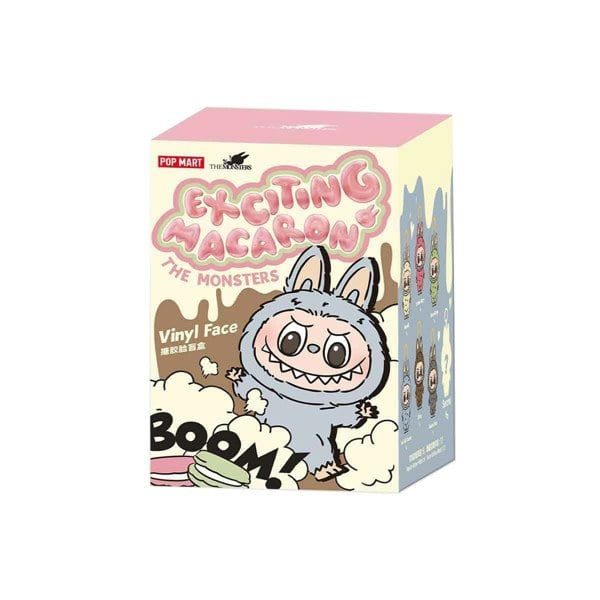 Pop Mart THE MONSTERS - Exciting Macaron Series Single Blind Box Labubu Designer Vinyl Face Blind Box Collectible Art Toys - Brand New