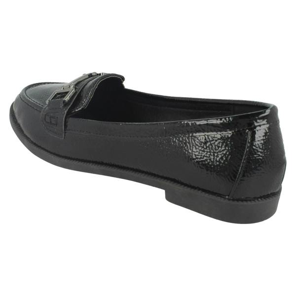 Spot On Ladies Spot On Loafer Shoes