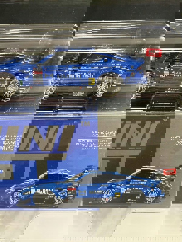 Mini GT Nissan Z GT500 #1 2023 Super GT Series 1:64 Scale Mini GT MGT00849BL