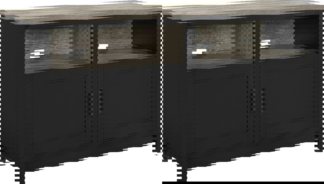 Dorel Home Carver TV-Stand with Storage Black