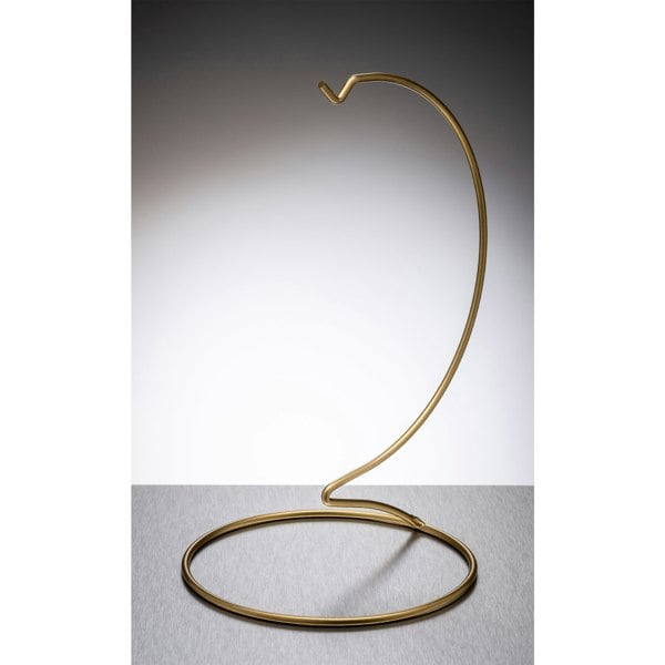 Gold Metal Ornament Stand - Large