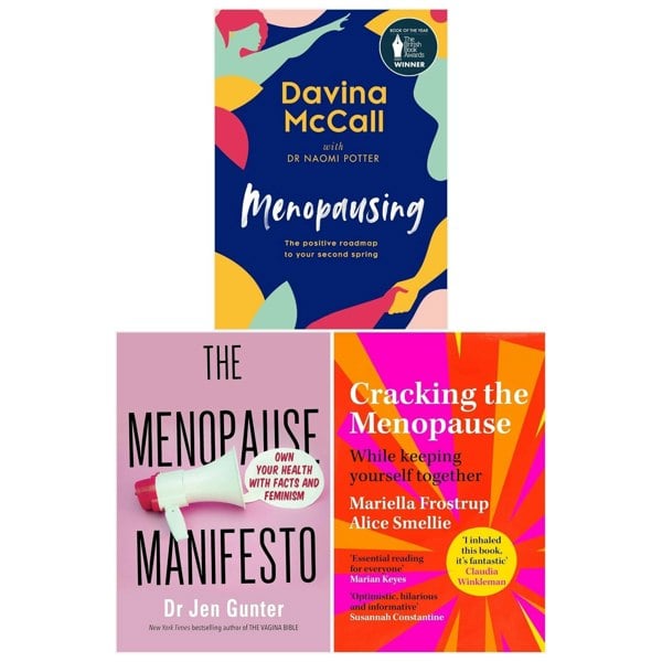 Menopause Manifesto, Cracking the Menopause and Menopausing [Hardcover] 3 Books Collection Set