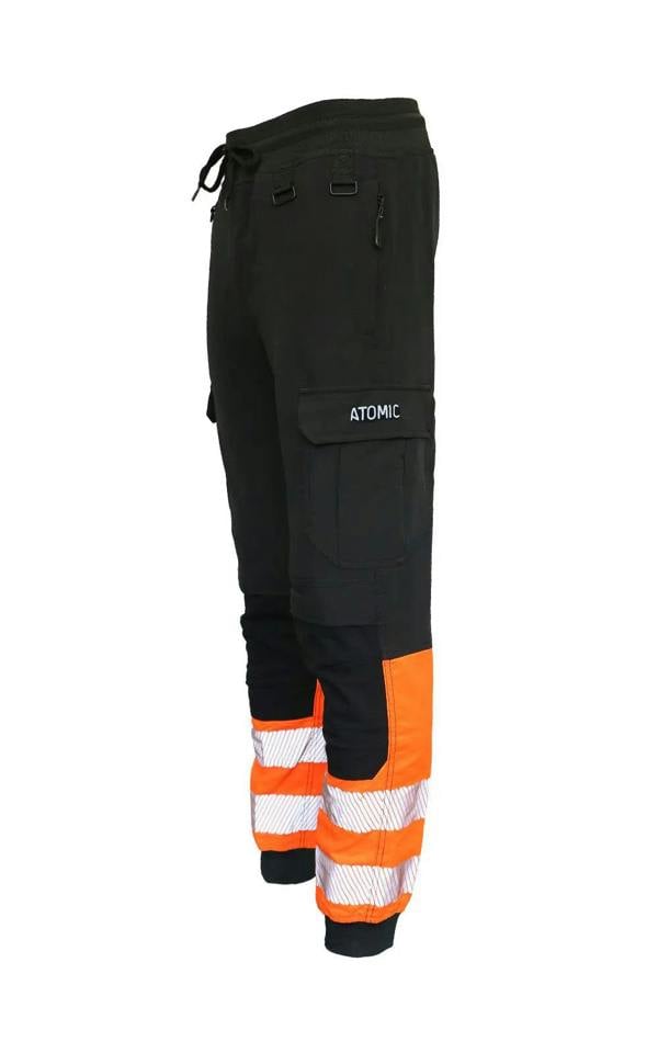 Slim Fit Stretch Hi-Vis Jogger With Knee Pad Pockets - Hi-Vis Trousers
