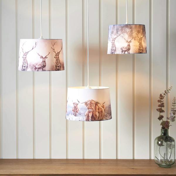 Pagazzi Lighting Hamish Storm Printed Shade