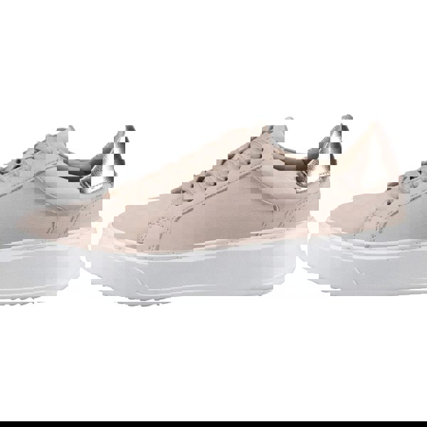 Hush Puppies Camille Lace Cupsole Women's Trainers in Blush