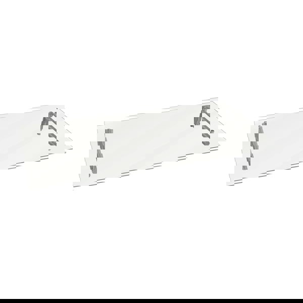 Monstershop Glass Door Canopy & Brackets - 120cm W x 80cm D