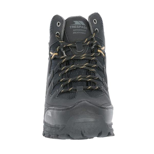 Trespass Mens Finley Waterproof Walking Boots - Black - 