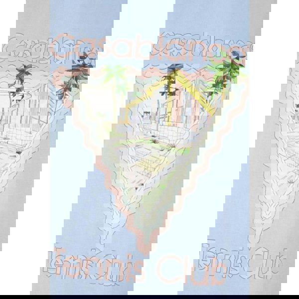 Casablanca Maison De Reve Light Blue T-Shirt