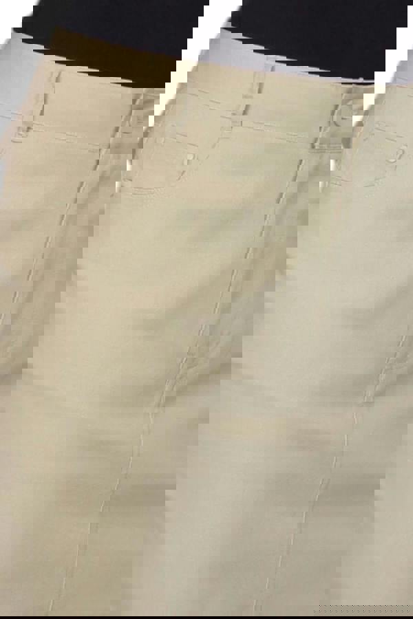 Paulo Due Women's Stretch Cotton Pencil Skirt Knee Length