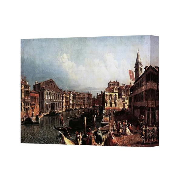 Benjamin Tate Design Venice Canal Scene Canvas Art Print Wall Decor Landscape Painting