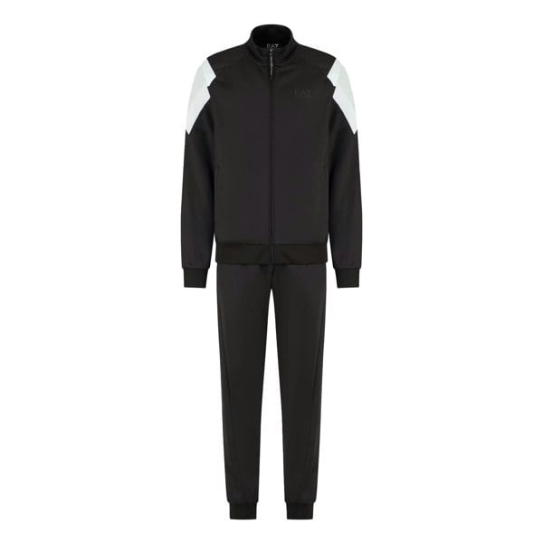 Emporio Armani EA7 EA7 Emporio Armani Visibility 7 Lines Technical Tracksuit Black