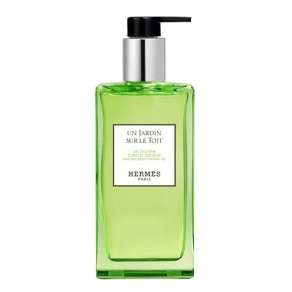 Hermes Un Jardin Sur le Toit Hair & Body Shower Gel 200ml Refillable