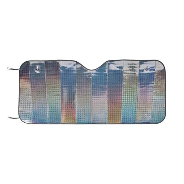 MidOcean Carshade Foldable Car Sunshade - Matt Silver - 