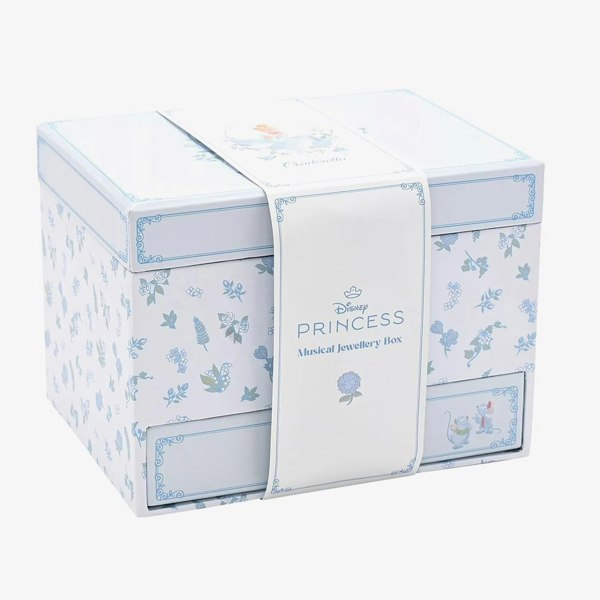 T. H. Baker Disney Cinderella Pastel Princess Musical Jewellery Box DI2338