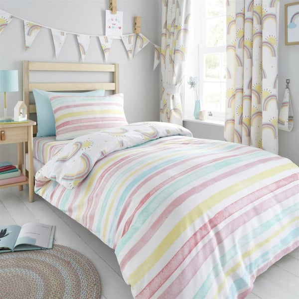 Portfolio Home Rainbows Duvet Cover Set Bedding