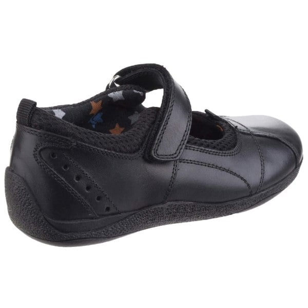 Hush Puppies Cindy Senior Leather Girls's Black Shoes