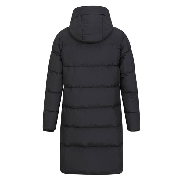 Mountain Warehouse Womens/Ladies Andes Extreme Long Down Jacket - Black