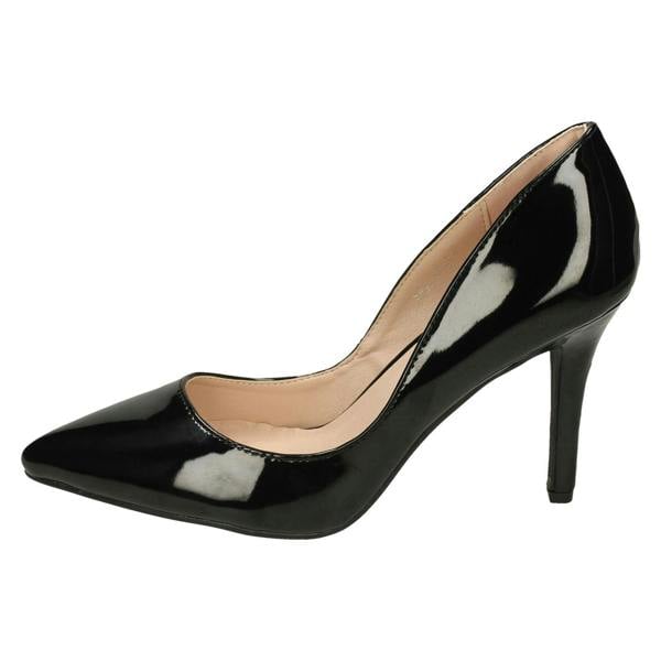Anne Michelle Ladies Anne Michelle Pointed Toe Court Shoes