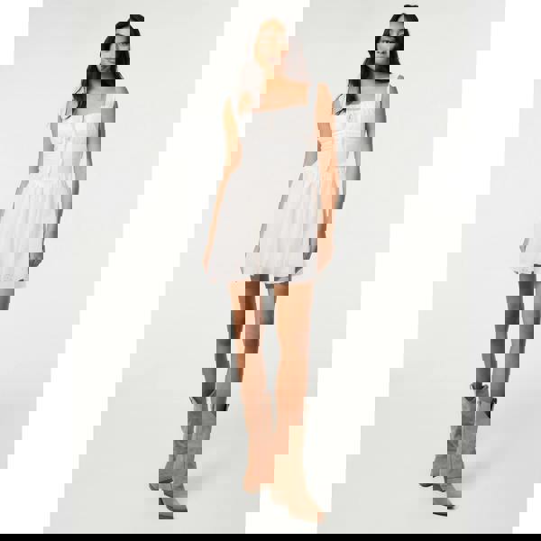 Pink Vanilla Broderie Skater Dress