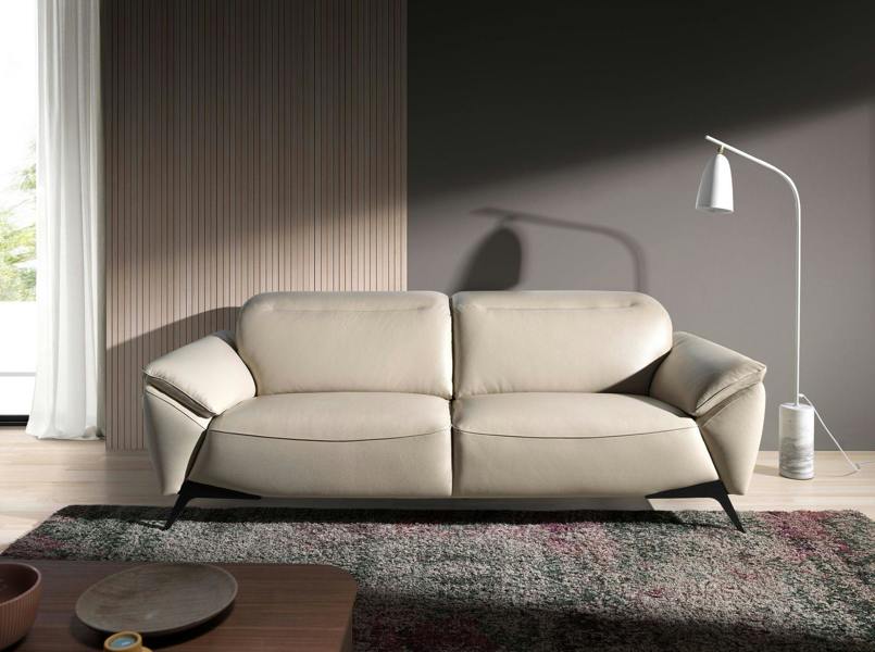 Angel Cerdá Marble and White Steel Floor Lamp 8036