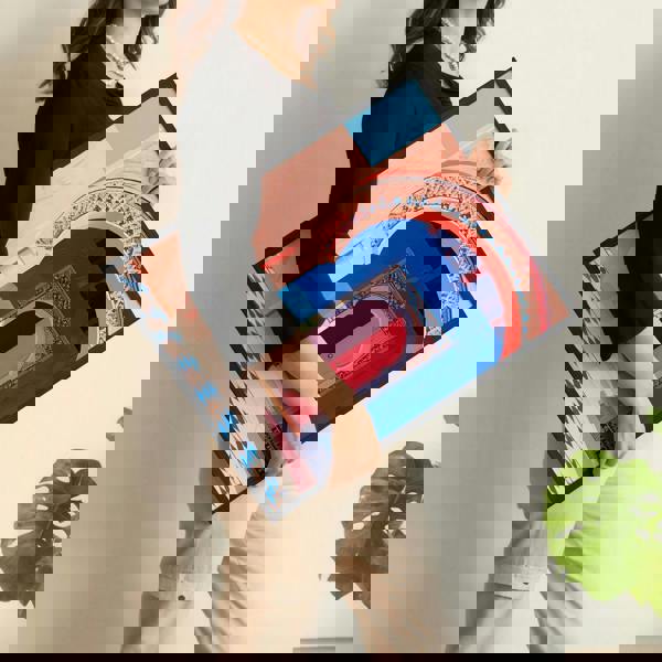 Hallway Wall Decor | Set of 2 Moroccan Inspired Wall art Prints