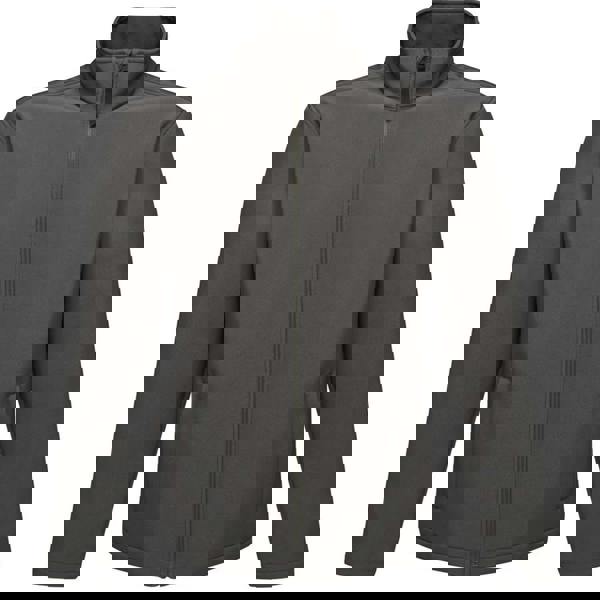 Regatta Reid Mens Softshell Wind Resistant Water Repellent Jacket - Seal Grey - 