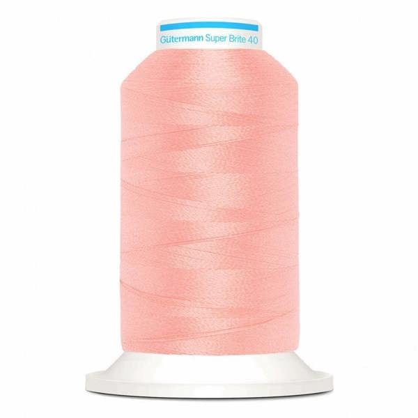 Gutermann Super Brite Polyester 40 Embroidery Thread 1000m Polyester Thread Suitable For Embroidery