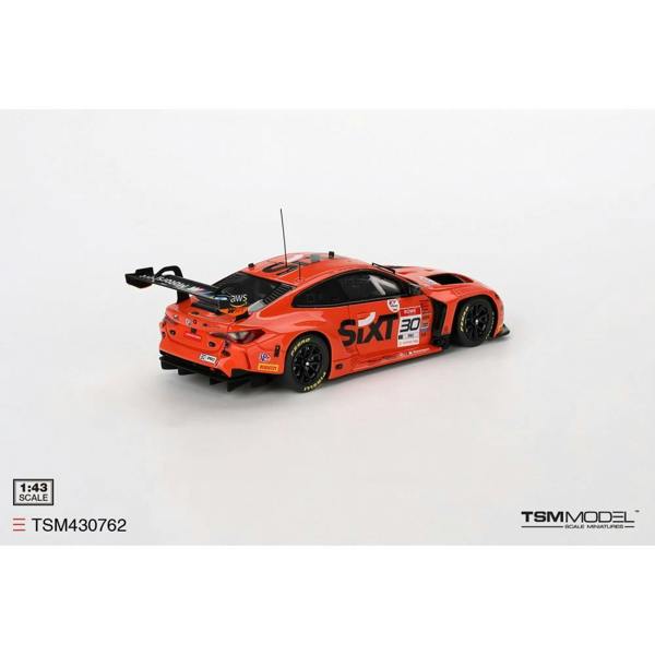 MCSlots BMW M4 GT3 #30 BMW M Team WRT 2023 IGTC Indy 8Hrs Winner 1:43 Scale TSM430762