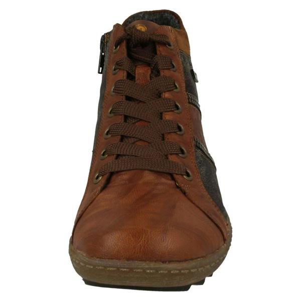 Remonte Ladies Remonte Lace Up Detailed Remonte-Tex Ankle Boots R1480