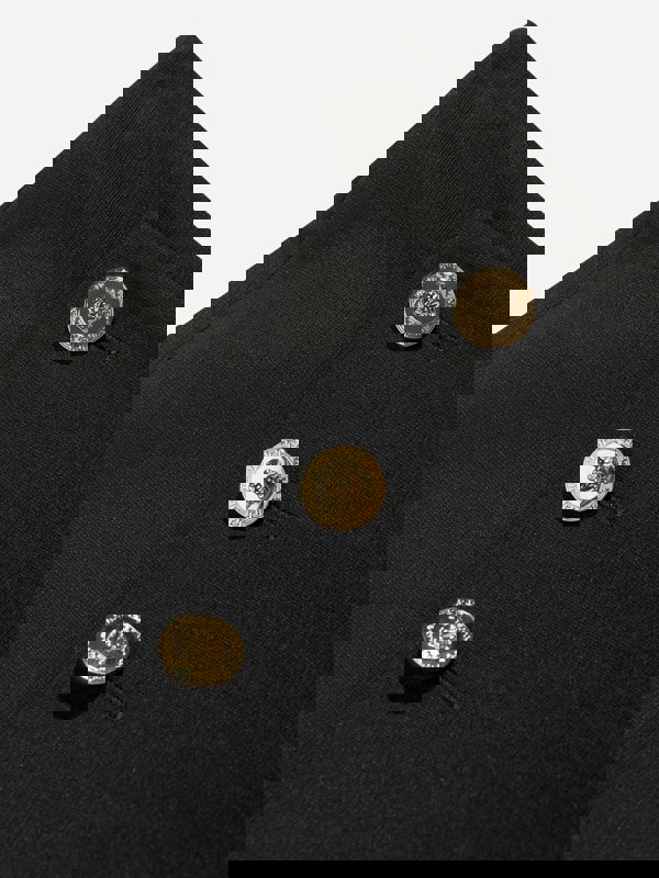 Versace Girls Jersey Skort in Black