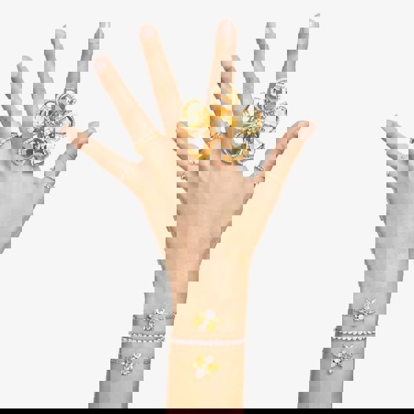 Swarovski Matrix Gold Plated Tennis Bracelet 5657664 M