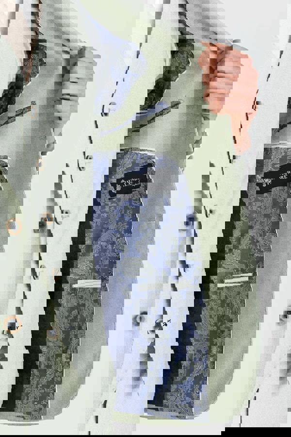 Paul Andrew Belmont - Men's Sage Green 3 Piece Suit