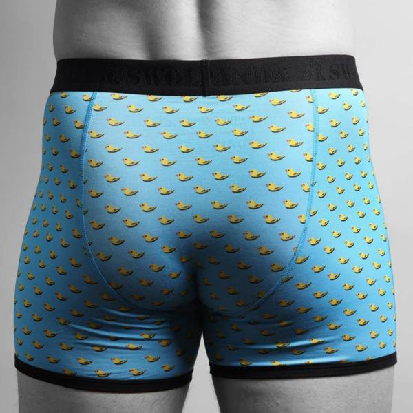 SWOLE PANDA Bamboo Boxers - Ducks