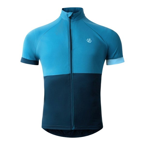 Dare 2B Mens Protraction III Cycling Jersey - Blue Steel/Moonlight Denim