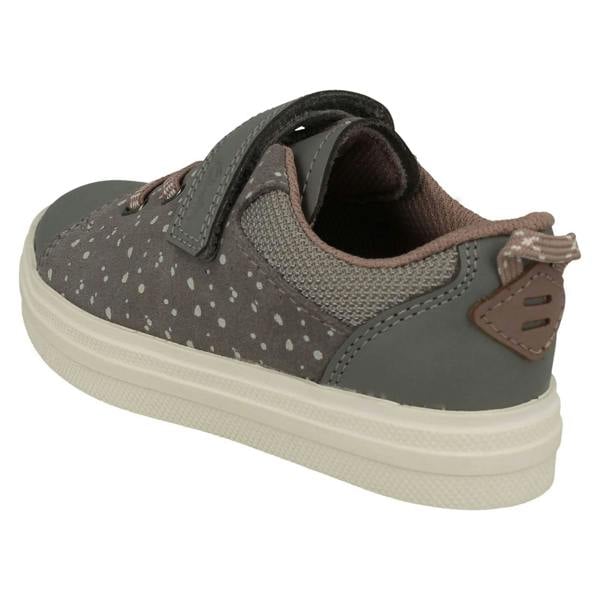 Clarks Girls Clarks Sneaker Style Hook & Loop Summer Shoes - Nova Beat K