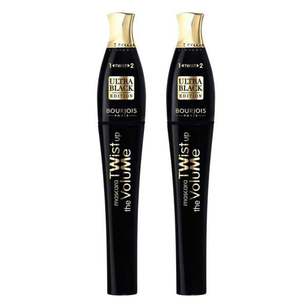 Bourjois Paris 2 x Bourjois Paris Twist Up The Volume Mascara - 01 Ultra Black