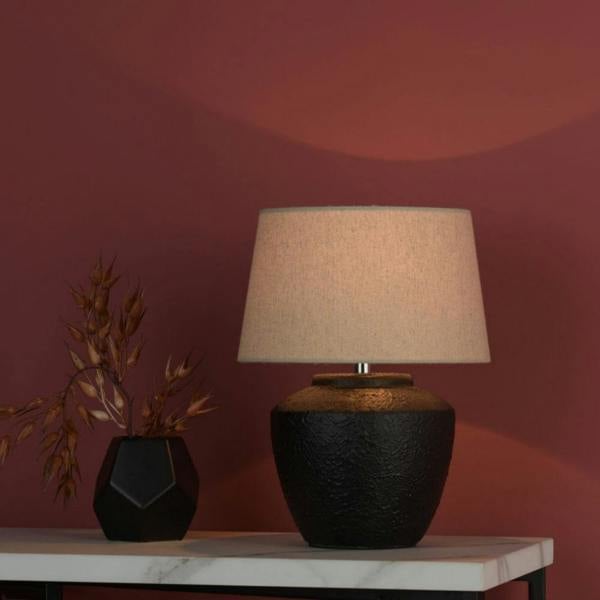 Pagazzi Lighting Lianne Black Table Lamp