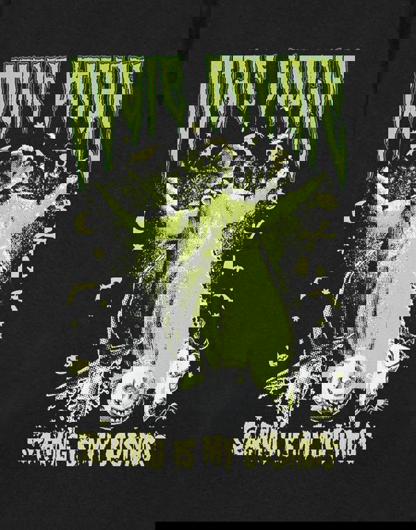 Disney The Nightmare Before Christmas Unisex Black Oogie Boogie Short Sleeved T-Shirt