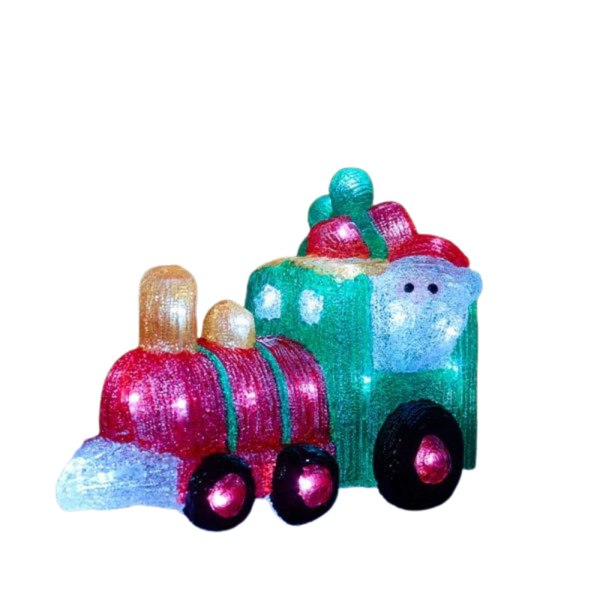 Samuel Alexander 24cm Battery Operated Light up All Aboard Christmas Train with LEDs