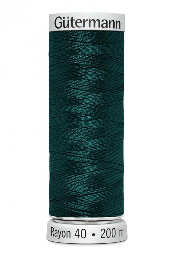 Gutermann No 40 Sulky Rayon Embroidery Thread 200m Rayon Thread Suitable For Embroidery