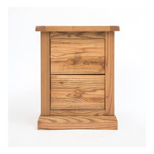 Salerno 2 Drawer Bedside Table