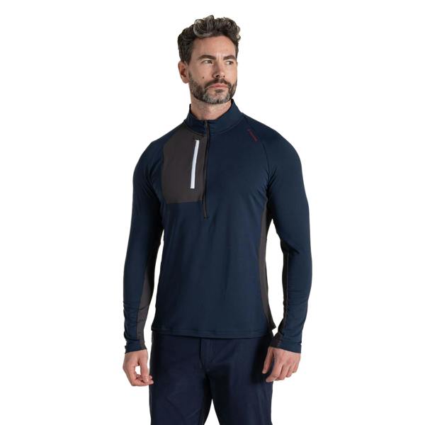 Craghoppers Mens Goswick Nosilife Golf Top - Blue Navy - 