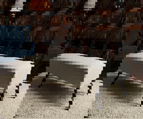 ISTOOLS Premium Stitched Footstool Bench & Coffee Table – Non-Storage