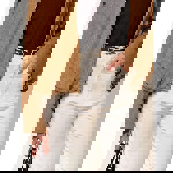 Blue Vanilla Floral Embroidered Detailed Flared Jeans