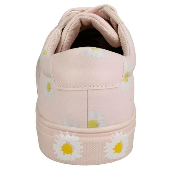 Spot On Ladies Spot On Daisy Print Pumps F80348
