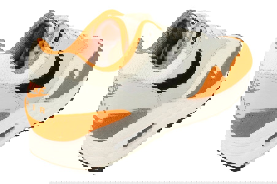 Nike Air Max 1 Mens Trainers Fn6952  101 - White Black Monarch 101 - Photo 2