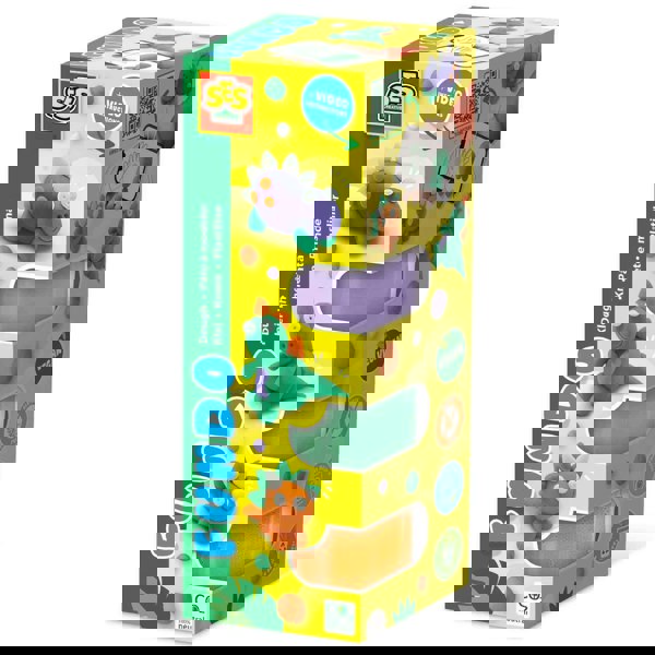  SES Creative FunDo dough - Dinos (3x90gr-1x40gr)