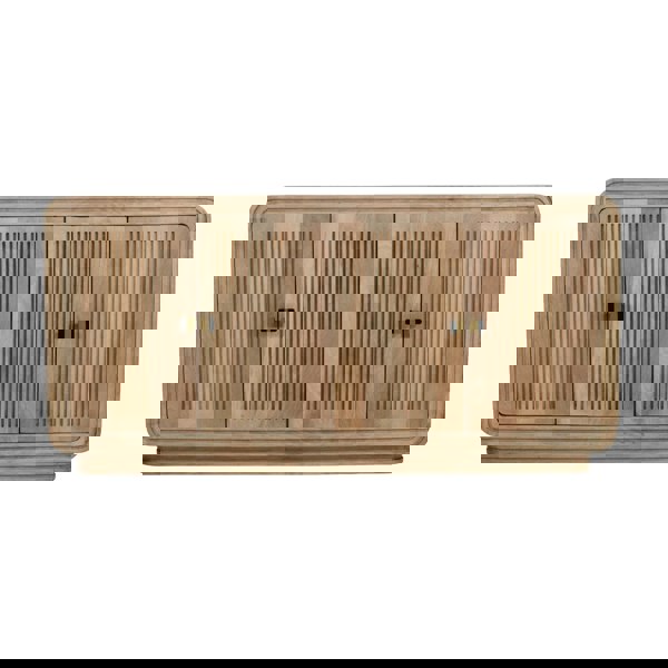 IH Design Rayne Mango Wood 4 Doors Large Sideboard
